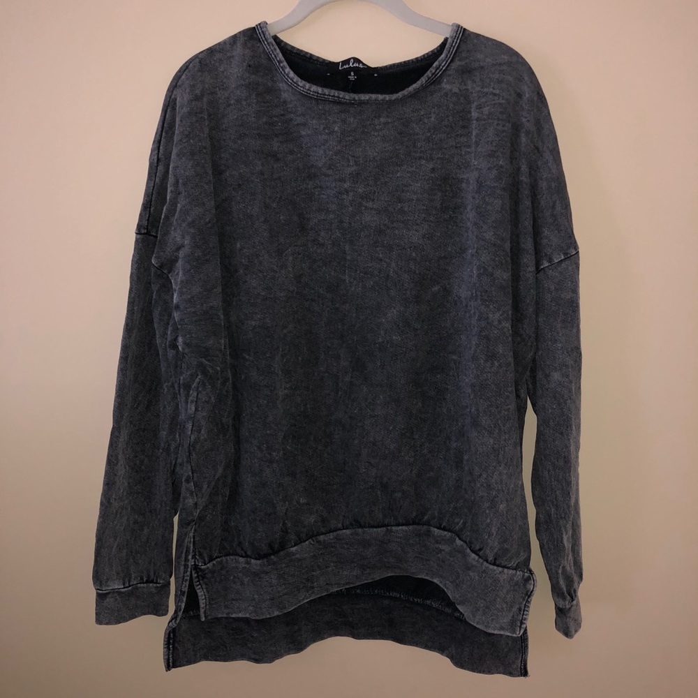 Gray Oversized Pullover - image 4